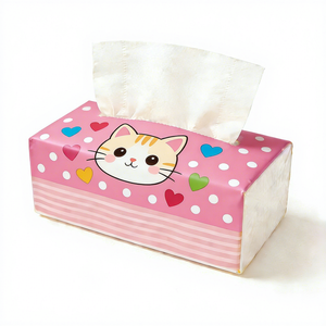 Meilleurs mouchoirs en papier de pulpe de bois vierge pour après le lavage du <span class=keywords><strong>visage</strong></span>, OEM DOM, sans poussière, écologiques, 12,5 g x 3 plis, 130 x 180 mm - Product Image 1