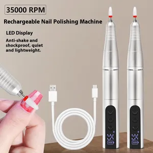 Perceuse à ongles sans fil 35000 tr/min - Lime à ongles électrique rechargeable par USB pour manucure, pédicure, salon et usage domestique - Product Image 2