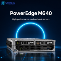 Serveur Blade Dell PowerEdge M640 d'occasion, double processeur Xeon Scalable, DDR4 ECC, IDRAC9, calcul haute densité pour centre de données HPC