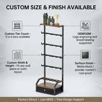 Supports de rangement robustes en acier pour équipement de chasse et accessoires tactiques, vente en gros d'usine, personnalisables