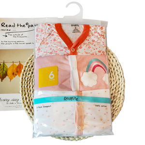 Lot de 3 Grenouillères/Bodies en Coton pour Nourrisson, Motifs Assortis, Pyjamas pour Nouveau-Nné - Product Image 5