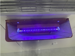 Appiccicoso di tipo discreto in legno di bambù UV luci volanti insetti volano unità di controllo trappole luminose - Product Image 3