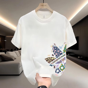 T-shirt d'été unisexe 2026 tendance, best-seller, sportif, imprimé, coupe ample, col rond, élégant, respirant et anti-humidité - Product Image 1