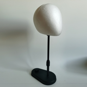 Venta al por mayor entrenamiento DIY soporte realista blanco humano poliestireno peluca maniquíes cabeza para peluca sombreros de exhibición - Product Image 2