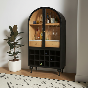 Elegante armario de Bar de madera con cerradura tradicional de madera de cerezo con materiales de primera calidad, disponibles a precios al por mayor. - Product Image 1