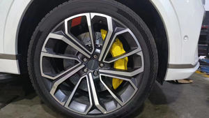 Pinze 9n anteriori modificate da corsa di fabbrica-pinze f40 posteriori a 6 pistoncini-coperture pinza freno a 4 pistoncini per Giulia <span class=keywords><strong>tonale</strong></span> serie - Product Image 5