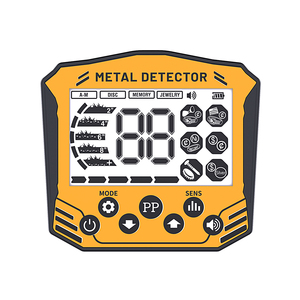 Detector de Metales Profesional de Plástico ABS Naranja Multifrecuencia de 12 Pulgadas con Alta Sensibilidad para Buscar Tesoros Subterráneos - Product Image 6