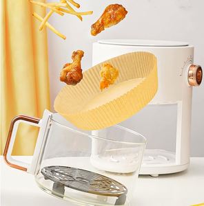 Papel de Hornear Antiadherente de Doble Cara con Revestimiento de Silicona, Desechable, para Freidora de Aire, Resistente al Aceite, Impermeable, de Grado Alimenticio - Product Image 4