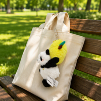Peluche personnalisée certifiée CE EN71 M'Lan, porte-clés en peluche populaire, produit événementiel IP, breloque de sac, décoration d'intérieur, porte-bonheur Moscot