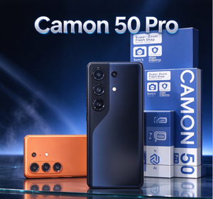 สมาร์ทโฟนแอนดรอยด์ Camon 50 Pro 5G หน้าจอโค้งขนาด 7.3 นิ้ว หน่วยความจำ 16GB 1TB โปรเซสเซอร์สิบคอร์ รองรับ CDMA LTE สองซิมการ์ดแบบ Dual Standby - Product Image 2
