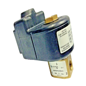 Neu und Original 9600210-4220-D <span class=keywords><strong>3</strong></span>/<span class=keywords><strong>2</strong></span>-Wege NC 1/4 Zoll Messing ATECoil 24 V DC 8,9W Lagernd SPS-Programmiersteuerung - Product Image 1