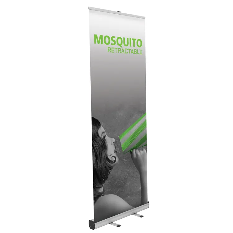 Premium Roller Banner Aluminium Oprolbare Display 85*200Cm Goedkope Aangepaste Intrekbare Banner Staat Voor Promotie