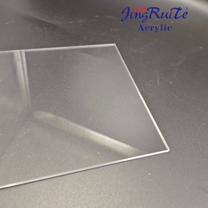 Lastra Acrilica PMMA Trasparente Personalizzata Jingruite 1.5-50MM 4x8ft con Incisione, Taglio, Piegatura e Stampa UV per Intarsi su Mobili e Artigianato - Product Image 1