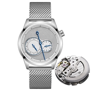 Đồng hồ tự động MIYOTA 82S7 với mặt kính sapphire cong kép, có thể tháo rời, đường kính mặt kính sapphire 40mm - Product Image 4