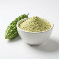 Poudre de melon amer de qualité supérieure - Poudre de courge amère 100 % pure et naturelle pour le soutien de la glycémie