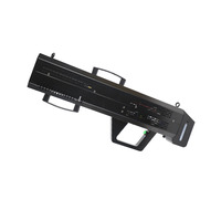 Canon à fumée à jet LED RGB portable 1500W, colonne d'air, lumière DJ, machine à pulvérisation de brouillard pour fête portable, DJ, disco