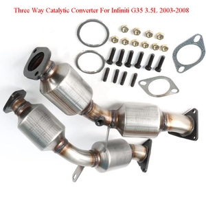 Tiga arah kendaraan katalis Converte baja nirkarat 3 cara untuk Infiniti G35 3.5L 2003-2008 tiga cara konverter katalis - Product Image 3