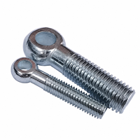 Boulon pivotant à joint fileté en acier au carbone zingué pour la fixation des garde-corps et des couvercles d'ouverture, utilisation sur chantier