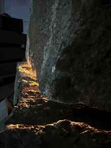 El Yapımı Çin Büyük Bahçe Doğal Taş Zen Mum Fenerleri Küçük Keşiş Buda Heykeli ile - Product Image 6