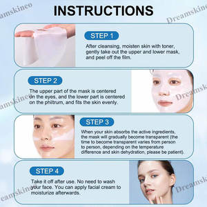 Mascarilla Facial Coreana Personalizada de Biocolágeno Hialurónico, Sérum Facial Profundo Original, Hidratante Nocturno, Ácido para el Cuidado de la Piel - Product Image 5