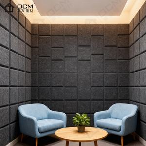 Panneau acoustique en polyester résistant à l'humidité, isolation phonique pour sous-sol, salle de sport, <span class=keywords><strong>piscine</strong></span>, certifié EN - Product Image 4