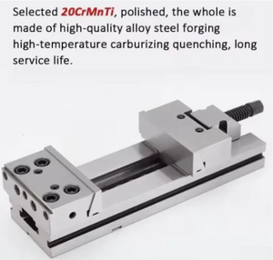 Mesin Modular presisi GT100 CNC, catok alat grosir Tiongkok, ragum bangku penggilingan untuk toko bahan bangunan Manual baru - Product Image 2