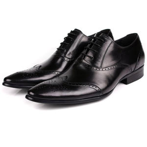 Zapatos Formales de Piel Vacuna Genuina con Punta Puntiaguda, Impermeables, Transpirables y con Soporte de Arco para Hombre, Ideales para Oficina y Carrera Profesional - Product Image 5