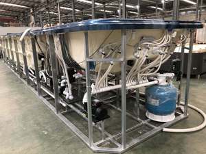 Piscinas al por Mayor, Piscina de Hidromasaje de Fibra de Vidrio para Jardín Exterior, Spa para Niños, Piscina con Chorro de Agua, Combo de Piscina y Jacuzzi - Product Image 4