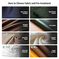 Fabricant de veste en cuir de rue haute avec logo gaufré personnalisé pour hommes, coupe courte et à fermeture éclair, col montant, coupe carrée, imperméable, hiver, OEM