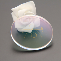 Lunettes optiques Thinkey de haute qualité 1.56 RX, deux pièces, verres en plastique blanc avec design progressif élevé, verres de lecture clairs