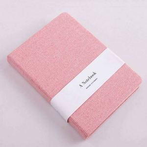 Wholesale Custom Linen Hardcover Sublimation Journals Saddle Stitched Loose-Leaf High Quality Eco-Friendly Notebook <b>Planner</b> - Product Image 5