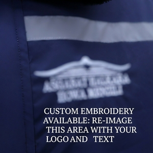 Uniforme de Invierno para Personal de Tierra de Aerolíneas de Alta Visibilidad, Conjunto de Ropa de Trabajo Acolchada, Resistente al Agua y al Viento, con Tiras Reflectantes - Product Image 5