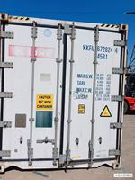 Conteneur frigorifique d'occasion 20/40 pieds pour stockage à froid