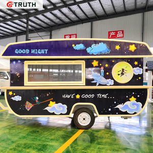 Gerobak Makanan/<span class=keywords><strong>Trailer</strong></span> Makanan Desain Vintage Outdoor Berbahan Bakar Bensin, Pengiriman Cepat dari Cina, Murah, untuk Dijual di AS - Product Image 4
