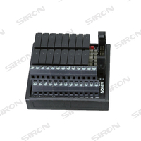 Module de relais de signal SiRON PLC Y444 NPN/PNP à entrée bipolaire, type à base large, 16 canaux, entrée 24V DC, sortie 250V AC/30V DC, DIN
