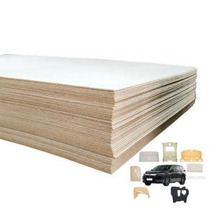 कम ग्राम बस ऑटो इंटीरियर छत के शीर्ष दरवाजे वाले पैनल मोल्डिंग यौगिक स्प्लेश गार्ड हेम्प बोर्ड - Product Image 1