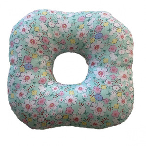 Coussin en forme de U pour aisselles, pour soins aux personnes âgées, coussin en éponge anti-escarres, motif floral, tissu en coton, coussin de soutien pour dormir sur le côté - Product Image 2