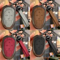 Porte-clés de voiture en métal et cuir DM, très vendu, pour GAC Trumpchi GS4plus Shadow Leopard GS8 Shadow Cool M8 Master GS3 M6 Pro