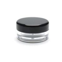 Pot cosmétique vide 3ml 5ml Pot de crème transparent en plastique