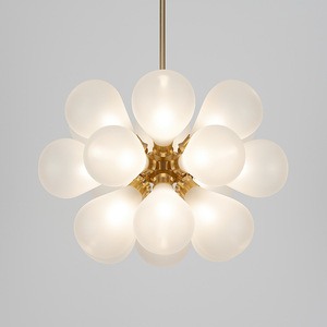 Postmodern Minimalist Nordic Creative Magic Bean Strip <b>Light</b> Trendy Restaurant Chandelier for <b>Dining</b> Room Table Bar 3000K Color - Product Image 2