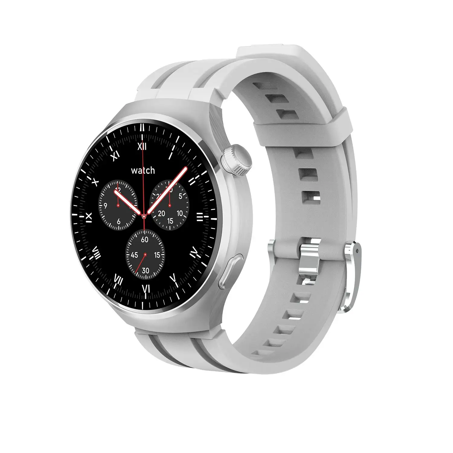 Reloj inteligente GS watch4 Pro de 2023 más vendido con BT que llama táctil redondo ritmo cardíaco deporte oro pulsera señoras smartwatch