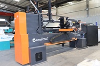 Tour à bois CNC automatique avec moteur pas à pas et lit en fonte lourde pour colonne de bar de billard, main courante