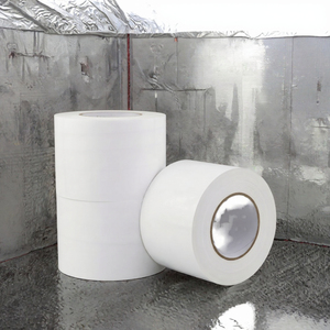 Cinta de Barrera de Vapor Acrílica Blanca de Alta Resistencia, Sensible a la Presión, 50 mm de Ancho, Grado Industrial, con Respaldo de BOPP para Construcción - Product Image 2