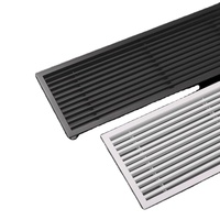 Offre limitée : Grille de ventilation amovible en aluminium, diffuseur d'air linéaire à fentes, grille de ventilation pour plafond et mur