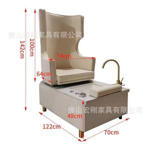 Honggang brandneue Luxus Fuß <span class=keywords><strong>massage</strong></span> stuhl Pediküre Stuhl Full Surround Design Delphin Stuhl mit Waschbecken - Product Image 6