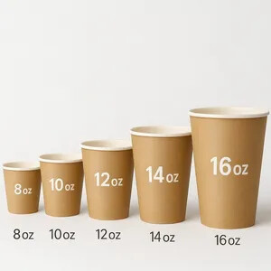 Offre Spéciale – Gobelet en Carton Biodégradable Personnalisé à Paroi Simple de 7 oz pour Fêtes de Noël - Product Image 5