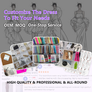 Guangzhou Women's Clothing Fabricante Pequeno Lote Design Personalizado Nova Alta Qualidade Elegante Casual Halter Mulheres Vestidos - Product Image 5