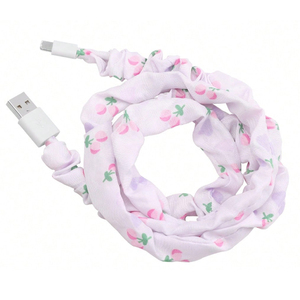 ผ้าทออเนกประสงค์60W USB C ดีไซน์ใหม่สายชาร์จเร็วแบบ Type C เป็น Type C ยาว1เมตรสำหรับ iPhone - Product Image 3