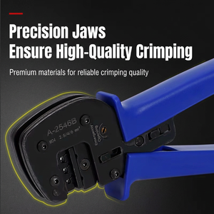 Alicates de crimpado fotovoltaicos A-2546B 2.5/4.0/6.0mm Herramienta para terminales de cable solar de grado industrial con entrada frontal - Product Image 3