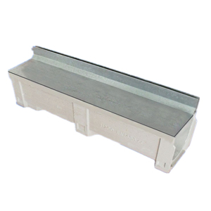 Grille galvanisée commerciale en béton polymère pluie gouttière gouttière - Product Image 1